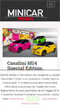 Mobile Screenshot of minicarnews.com